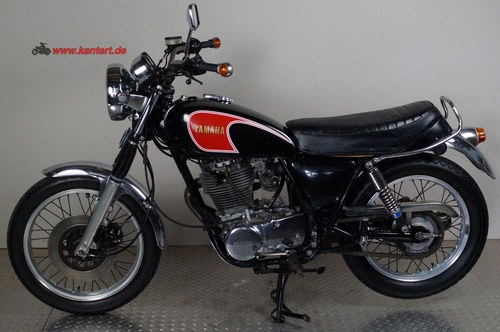 1981 Yamaha SR 500, 2J4, 495 cc, 33 hp For Sale
