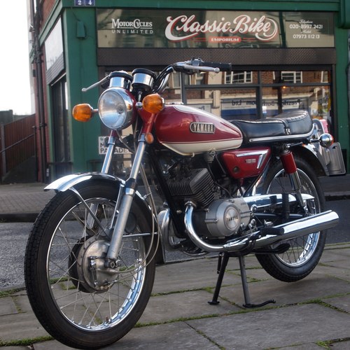 1971 Yamaha AS3 125cc Rare Classic 2 Stroke Twin, UK Bike. VERKAUFT