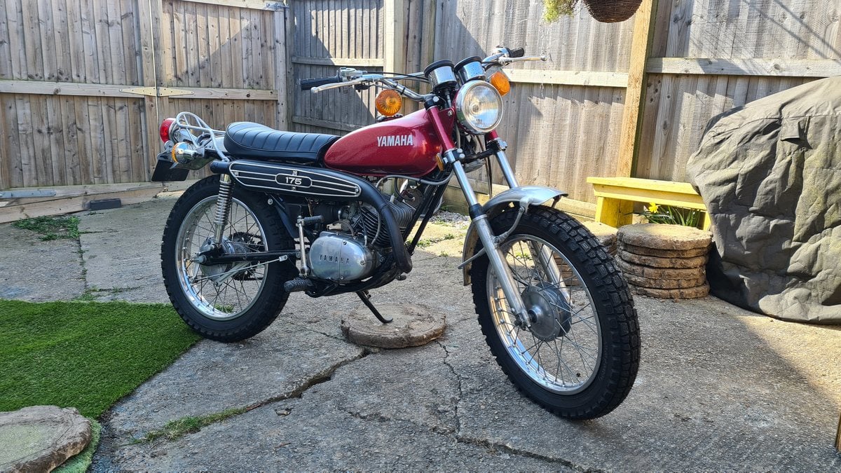 1974 Yamaha Ct175 1972 Yamaha 175 Enduro For Sale Vintage Yamaha