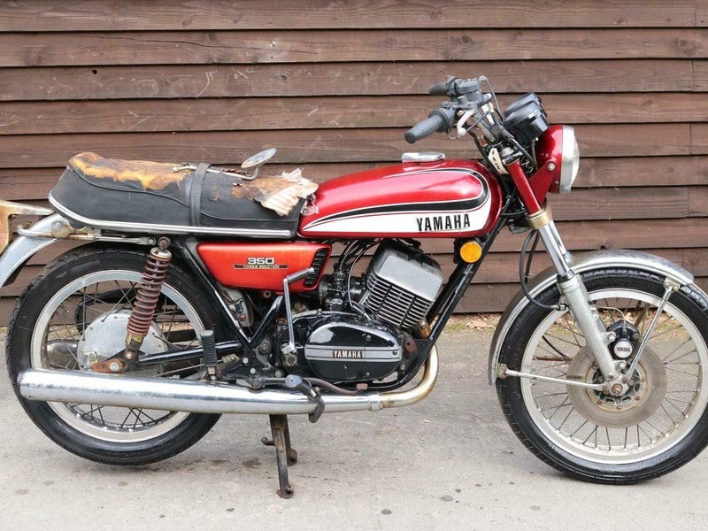 Yamaha RD350 RD 350 1972 US Barn Find all original