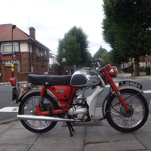 1971 Yamaha YG1 80 Genuine UK Bike With Just One Owner. SOLD