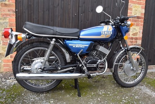 1975 Yamaha RD 200B Electric 05/10/2022 Te koop bij veiling