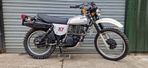 1980 XT500  Unrestored, original motorcycle In vendita