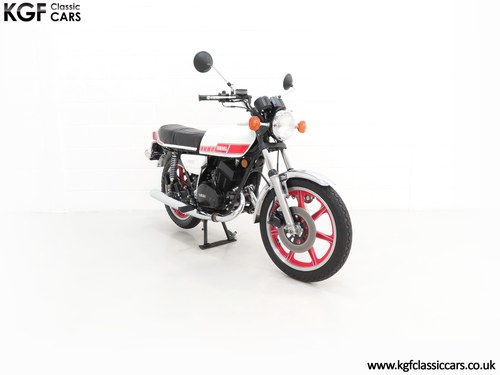 1981 An Exceptional Matching Numbers UK Yamaha RD400F SOLD