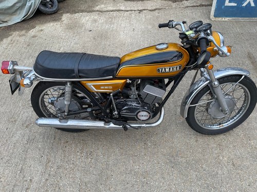 1971/72 Yamaha YDS7, beautiful original condition, £3995. VENDUTO