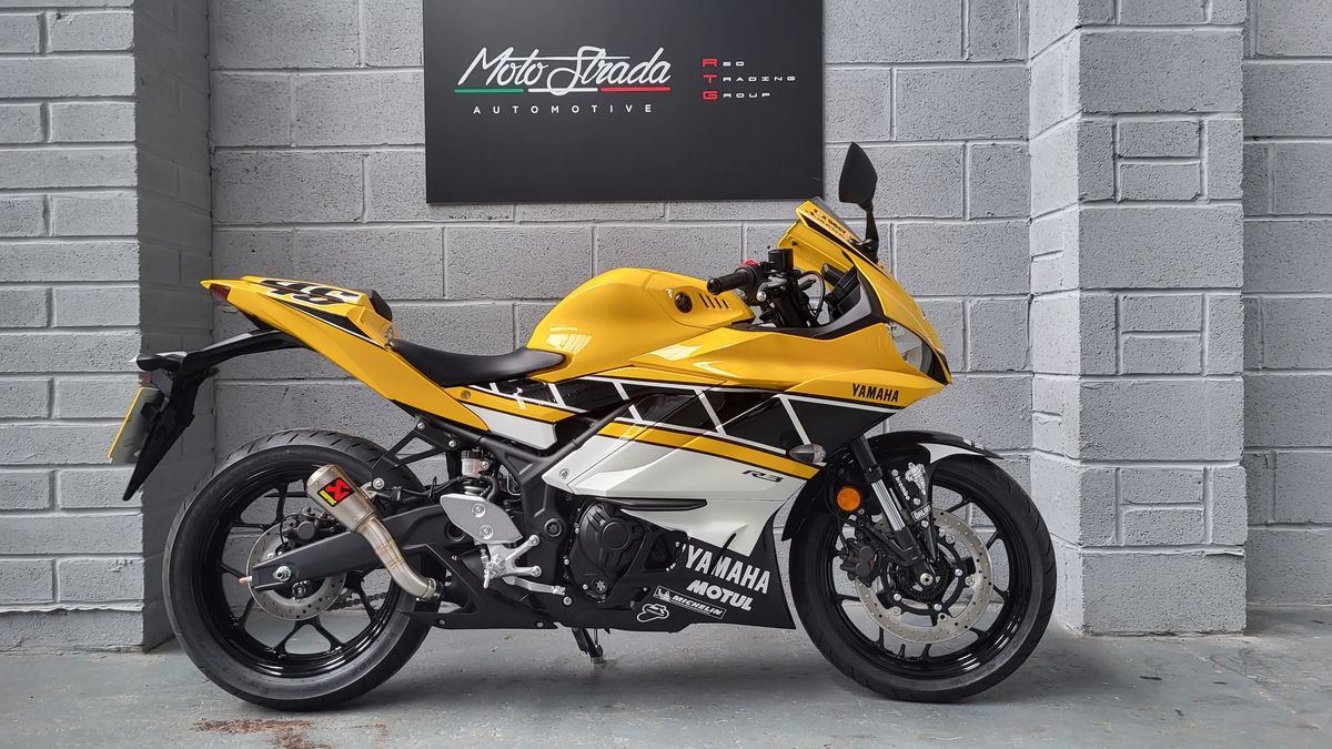 Yzf R3 Hp 2021 Yamaha YZF R3 320 Blue Manual, 6 speed n/a in Skipton, United ...