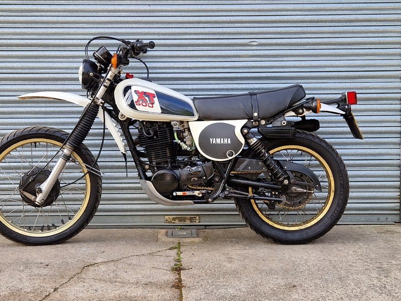 Yamaha XT500 UK Supplied bike