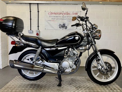 YAMAHA YBR125 CUSTOM, 2008/58, BLACK SOLD