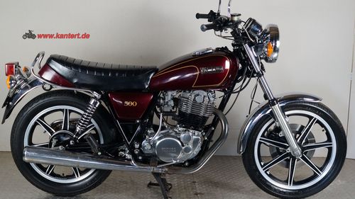 Picture of Yamaha SR 500 Tye 2J4 1983, 495 cc, 33 hp - For Sale