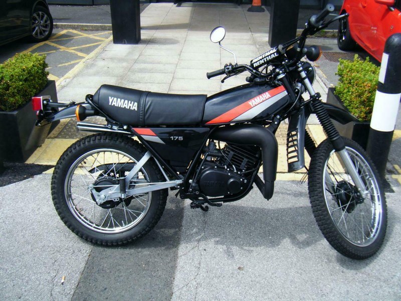 1981 Yamaha DT 175 Black Manual, speed n/a in Chorley, United