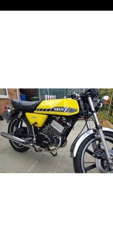 1977/78 Yamaha RD 200 DX Reg no YMJ43S