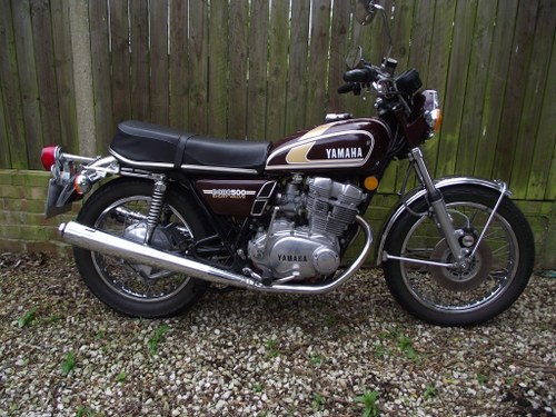 1975 Yamaha XS500 Zu verkaufen durch Auktion