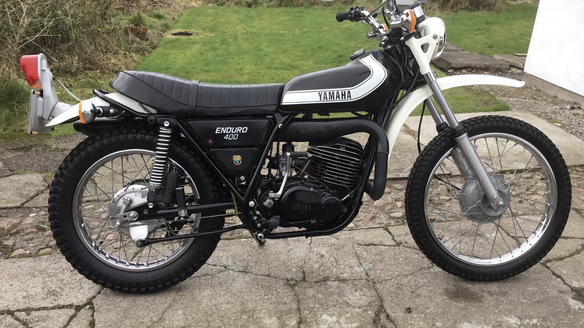 Yamaha Dt400 400cc Enduro For Sale 1974 Yamaha DT400 Motorcycle