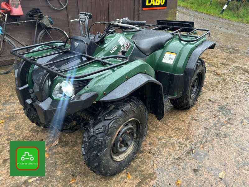 YAMAHA GRIZZLY 450 4X4 ROAD REG 2012 IRS LOW HOURS SEE VID