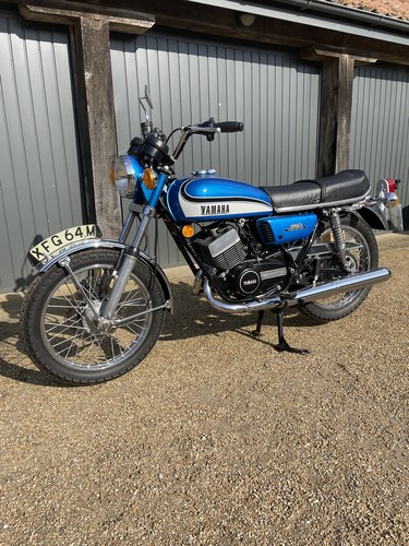 1974 Yamaha RD250 - UK bike 2,200 miles from new