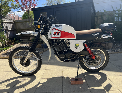 Yamaha XT500 Sonauto Paris Dakar