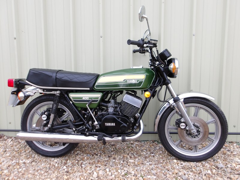 1976 Yamaha RD 400 Green in United Kingdom - For Sale | Car & Classic