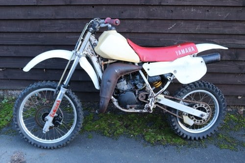 1986 Yamaha YZ80 YZ 80 restoration project. SÅLD