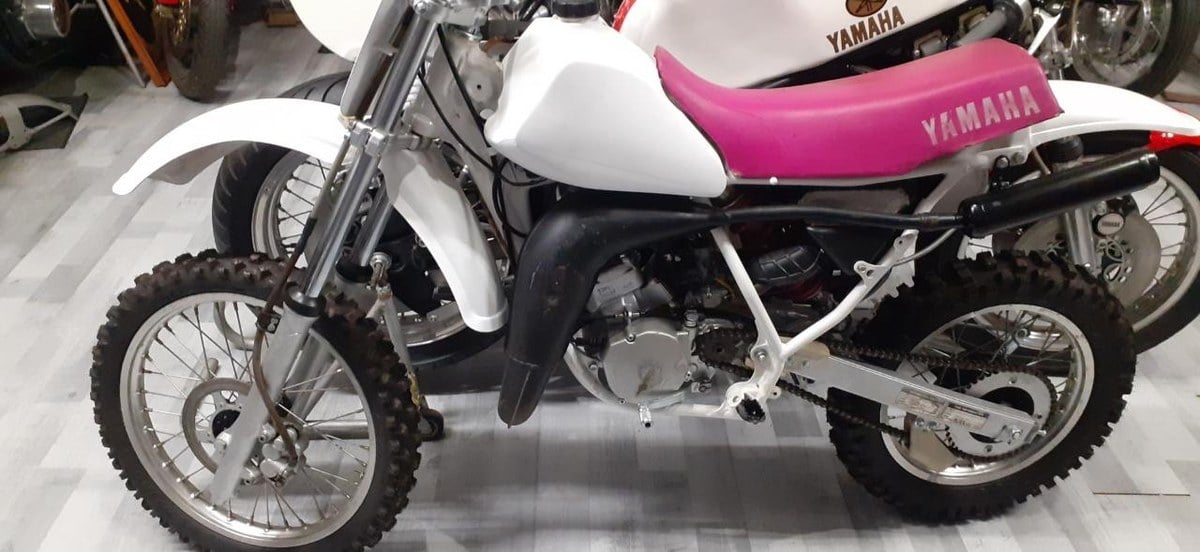 Yx80 1992 Yamaha YZ 80 Blanc Manuel, 5 vitesses in Béon, France - A vendre ...