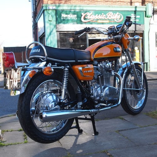 1971 Yamaha XS2 650 UK Bike One Of The First 78. SOLD TO JOE VENDIDO