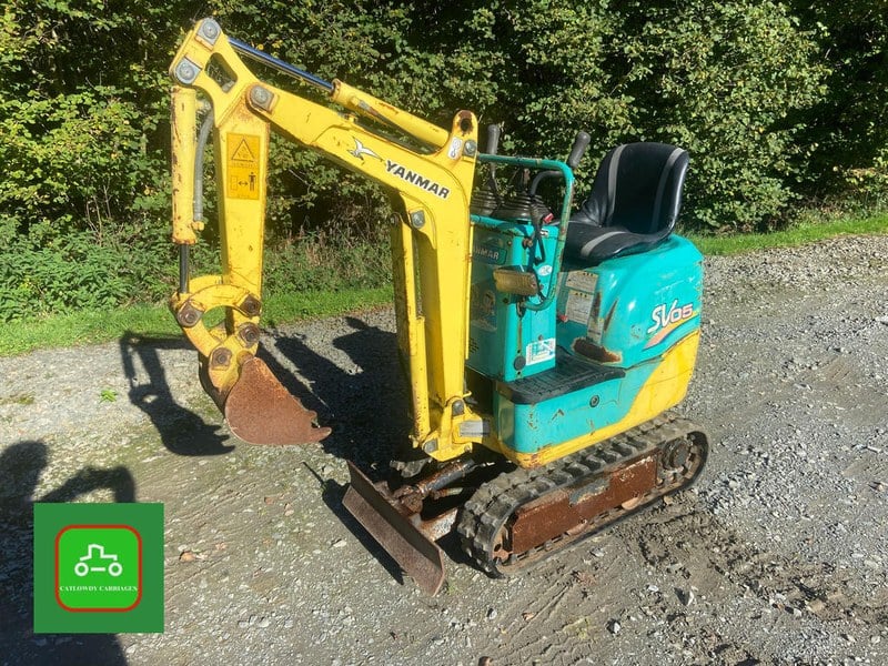 YANMAR SV05 2008 ULTRA NARROW 580mm MICRO DIGGER 600kg