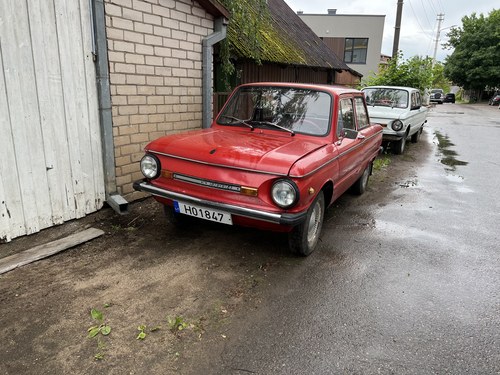 1985 /Y  Ukraine ZAZ 968M red, H istorical , mot/tuv new For Sale