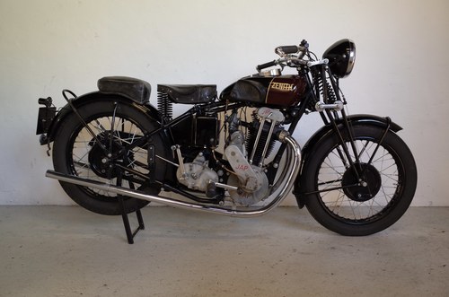 1932 Zenith B5 De Luxe. 500cc JAP OHV engine. Matching numbers. SOLD