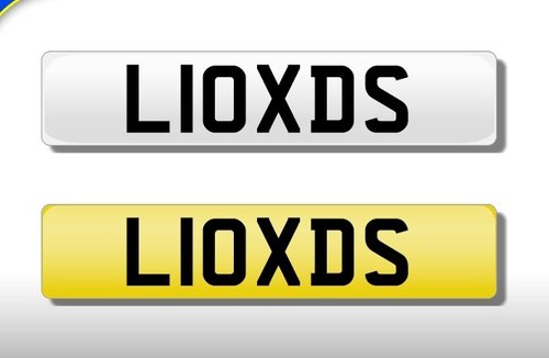 LLOYDS Number PLate For Sale