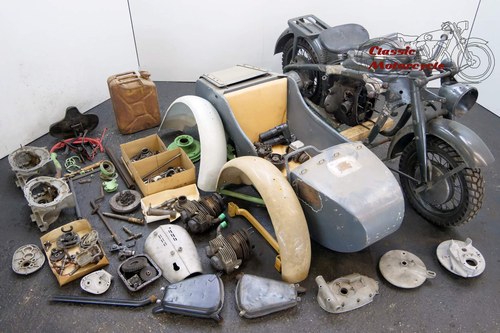 Zündapp KS 750 1943 751cc 2 cyl ohv combination For Sale