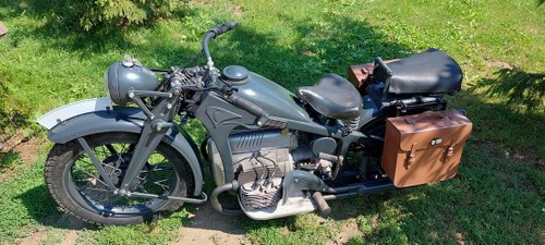 1938 Zündapp K800 Military Motorcycle  In vendita