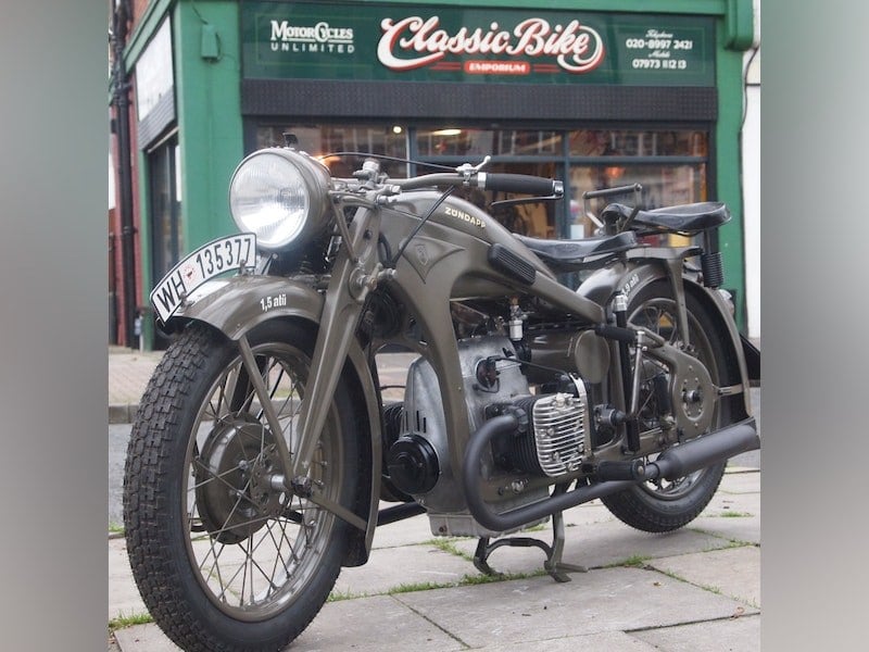 Zundapp K500 Wehrmacht WW11, SOLD SOLD SOLD