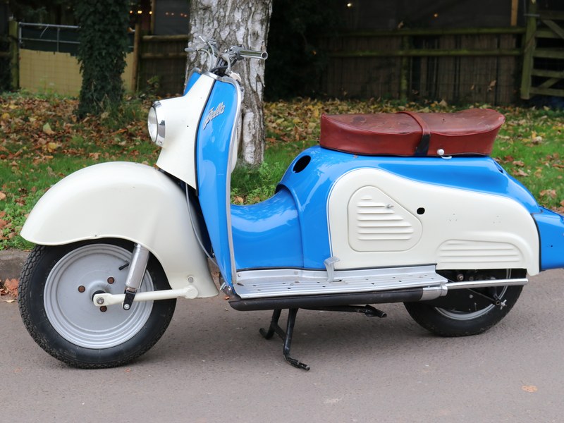 c1953 Zundapp Bella R154 Scooter Unfinished project