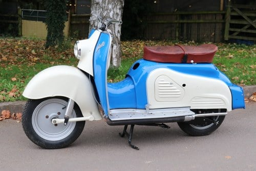 c1953 Zundapp Bella R154 Scooter Unfinished project SOLD
