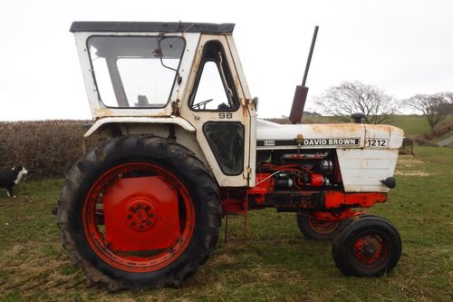1975 DB1212 CHEAP ALL WORKING TRACTOR SEE VID CAN DROP SOLD