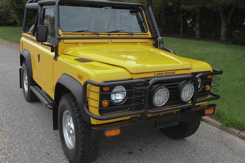 1994 Land Rover Defender 90 Convertible with 66286 original  SOLD