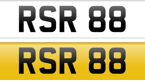 Picture of Registration Number 'RSR 88' - For Sale by Auction