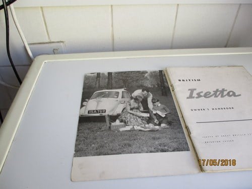 Isetta Owners Handbook In vendita