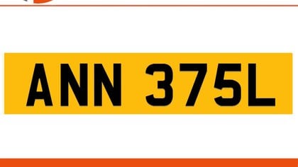 ANN 375L ANNA ANNE Private Number Plate On DVLA Retention Re