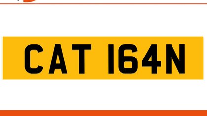 CAT 164N Private Number Plate On DVLA Retention Ready To Go