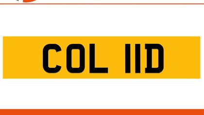 COL 11D Private Number Plate On DVLA Retention Ready To Go