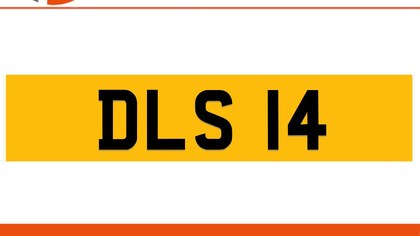 DLS 14 Private Number Plate On DVLA Retention Ready To Go