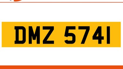 DMZ 5741 Private Number Plate On DVLA Retention Ready To Go