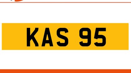 KAS 95 Private Number Plate On DVLA Retention Ready To Go