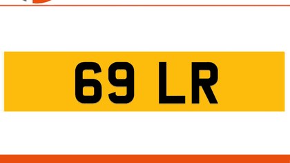 69 LR Private Number Plate On DVLA Retention Ready To Go