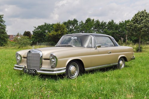 1965 Mercedes-Benz 220SE: 30 Jun 2018 For Sale by Auction