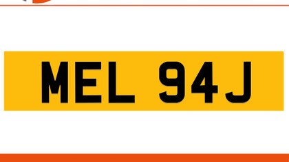 MEL 94J Private Number Plate On DVLA Retention Ready To Go