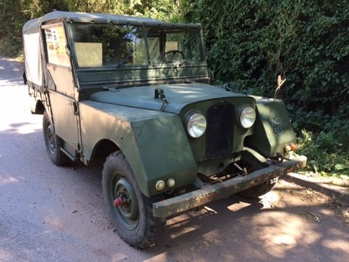 1953 Minerva 80" Based On Land Rover Series 1 - LHD For Sale