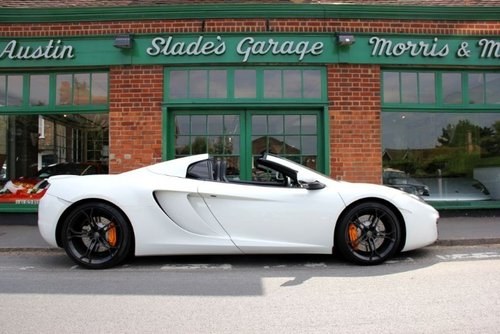 2013 McLaren 12C Spider VERKAUFT