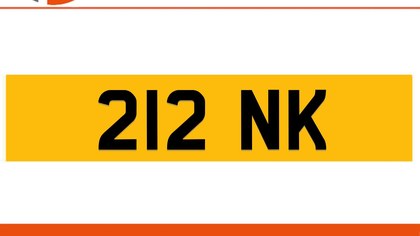 212 NK Private Number Plate On DVLA Retention Ready To Go