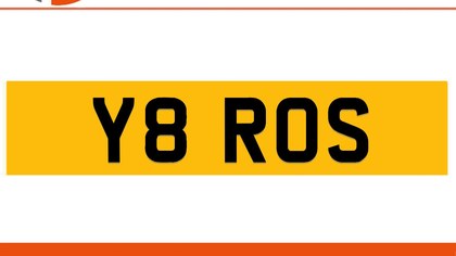 Y8 ROS Private Number Plate On DVLA Retention Ready To Go